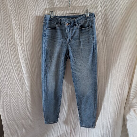 American Eagle AE Forever Soft Curvy High-Rise Jegging Size 8 Short Crossover - Picture 1 of 10